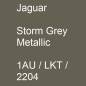 Preview: Jaguar, Storm Grey Metallic, 1AU / LKT / 2204.